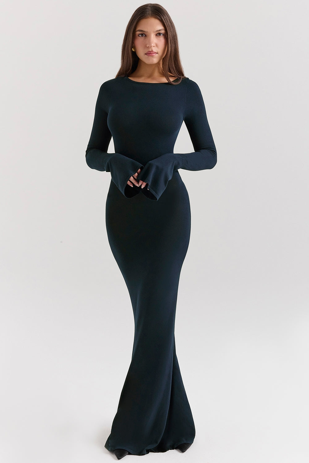 Long Sleeve Maxi Dress (House of CB Christiane Dupe)