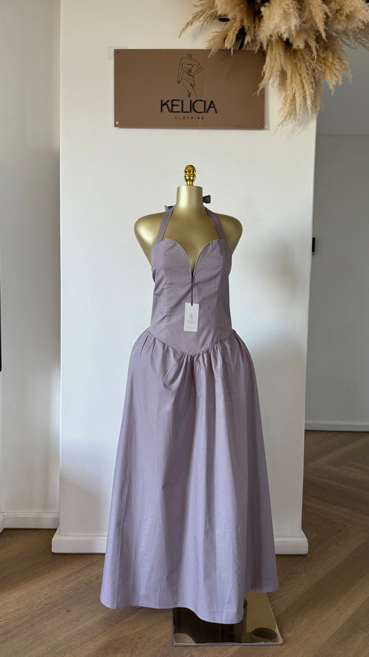 Halter Midi Dress