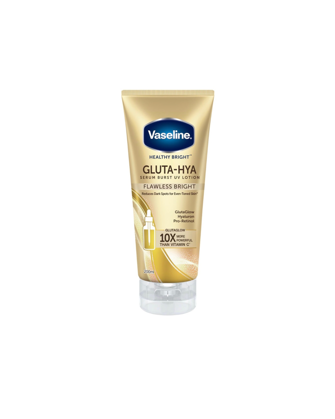 Vaseline Gluta-Hya Serum Burst Lotion Flawless Bright
