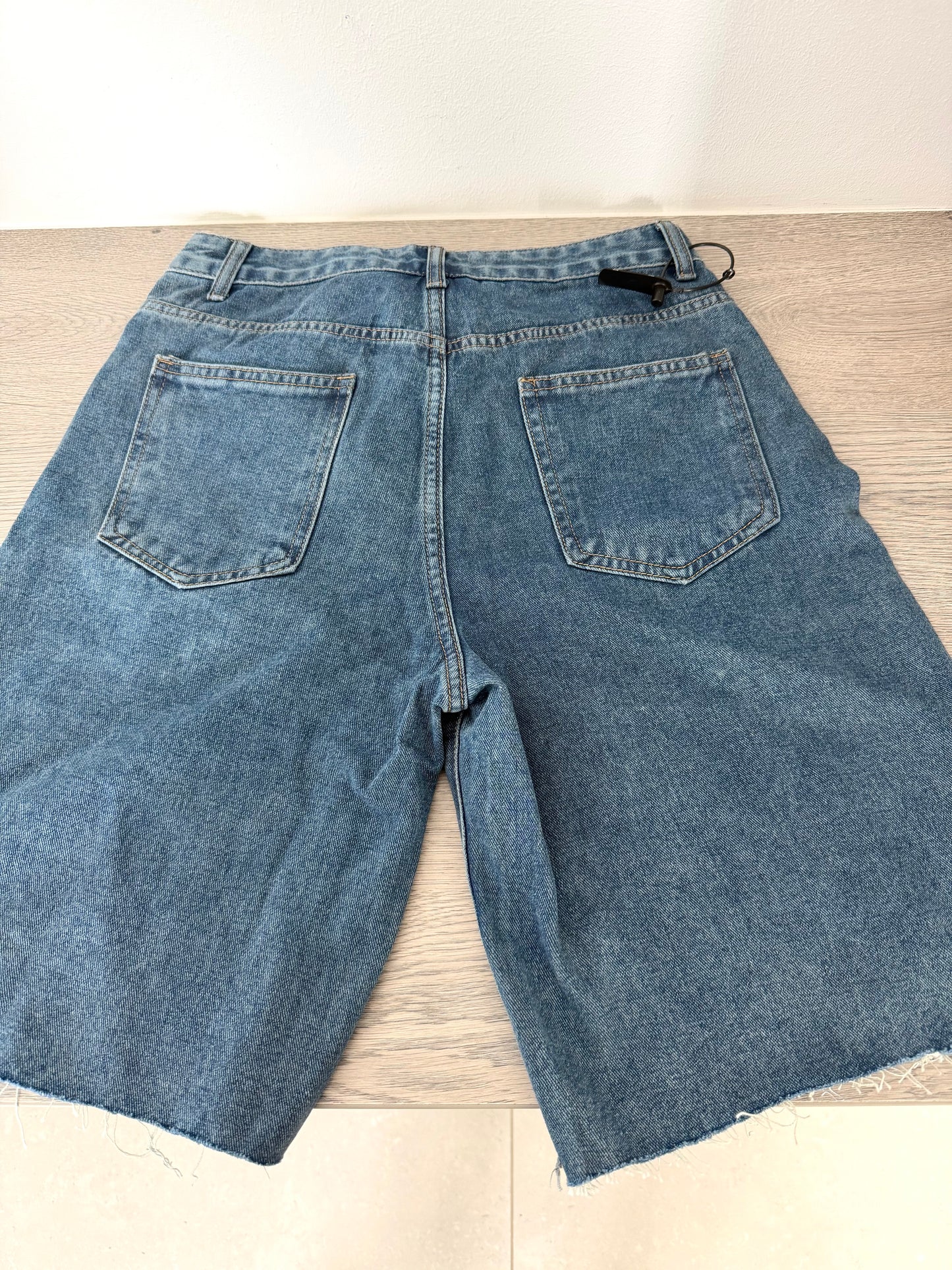 Foldover Bermuda Jeans (Loewe Dupe)