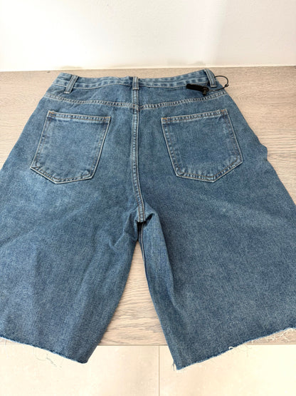 Foldover Bermuda Jeans (Loewe Dupe)