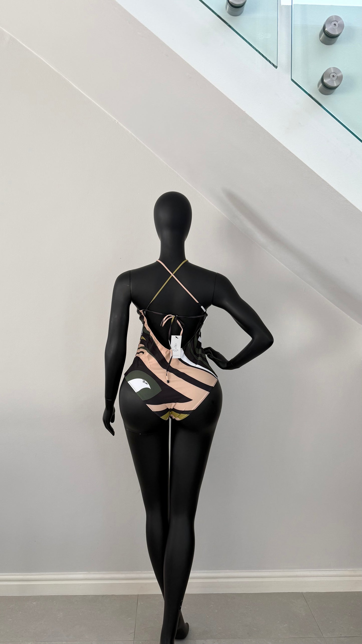 Halter neck Swimsuit ‌(Pucci Dupe)