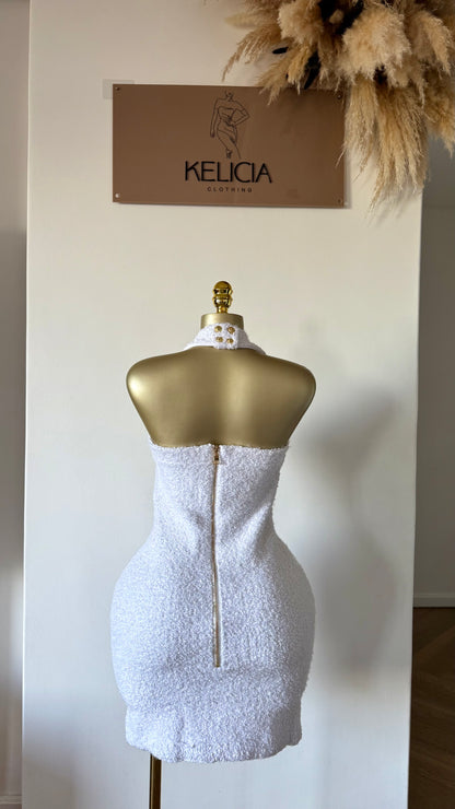 Boucle Mini Dress (Balmain Dupe)